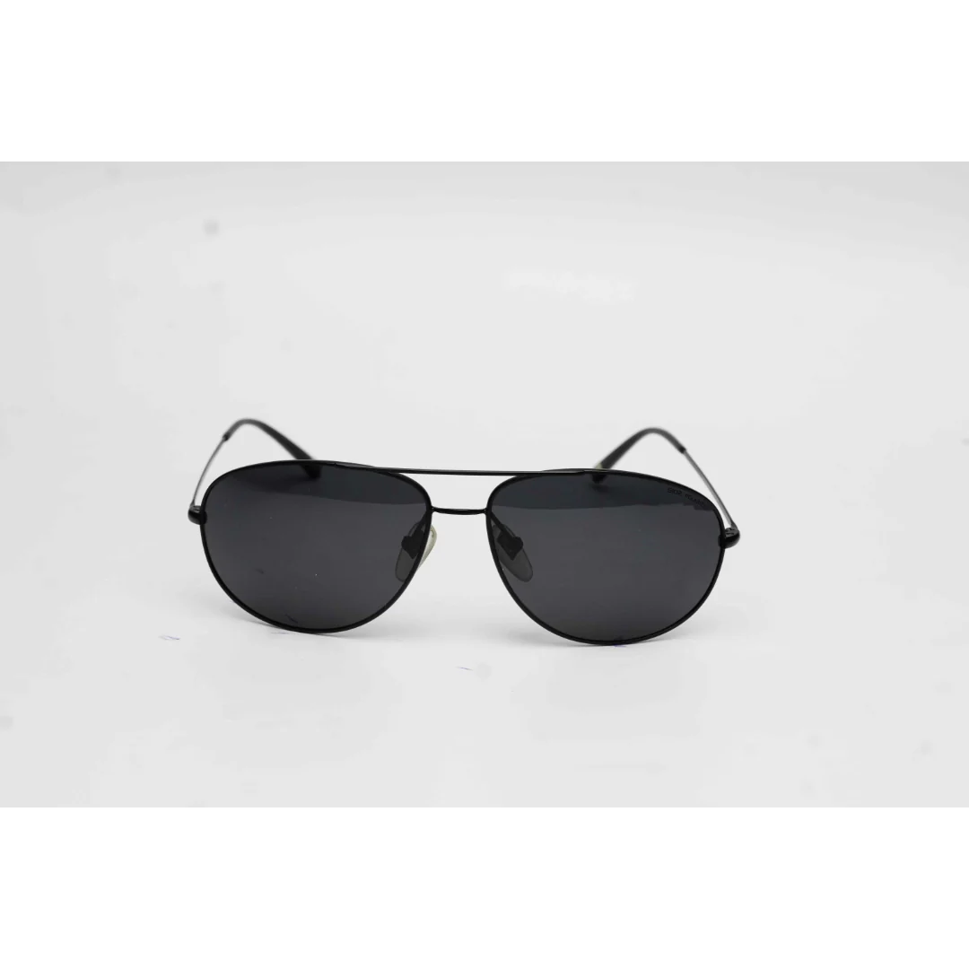 SIO2 - S3105 - Pilot - Curved- Aviator - Polarized - Metal - Rectangle - Sunglasses - Eyewear - Image 6