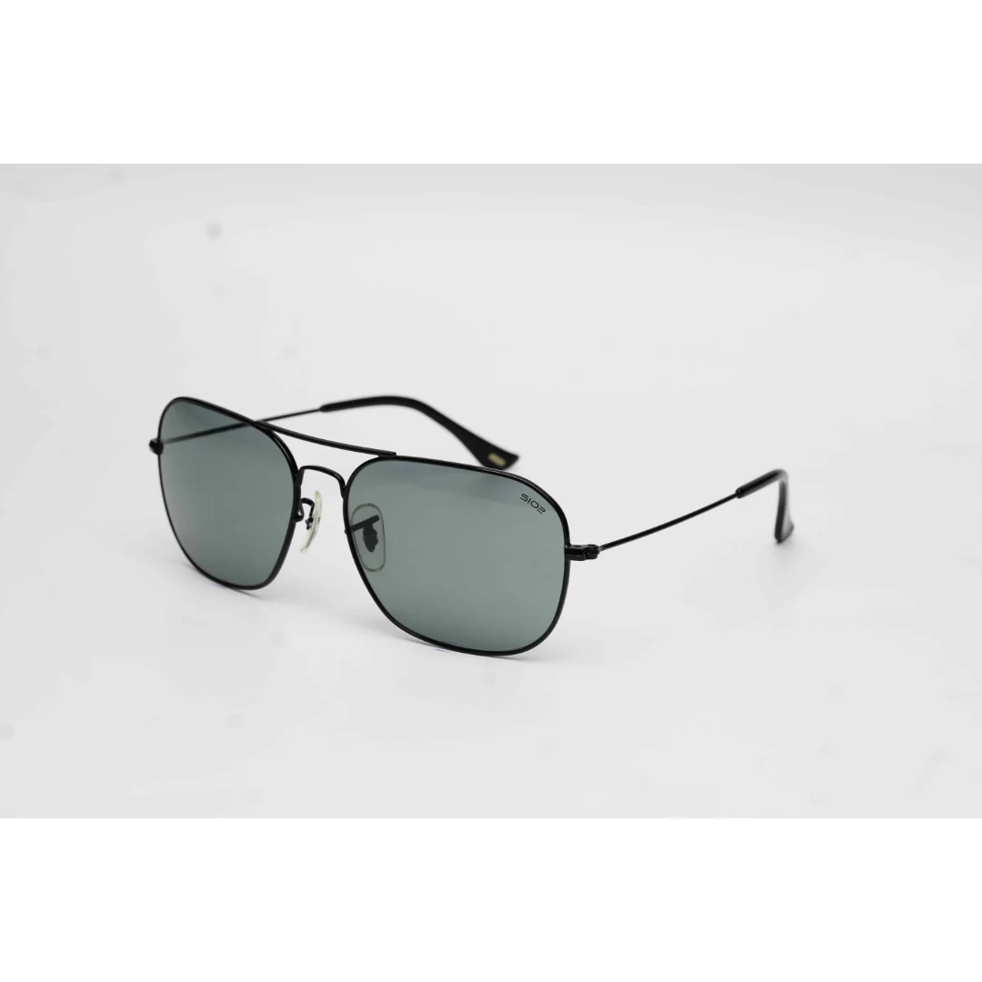 SIO2 - S3136 - Caravan - Metal - Square - Sunglasses - Eyewear - Image 12