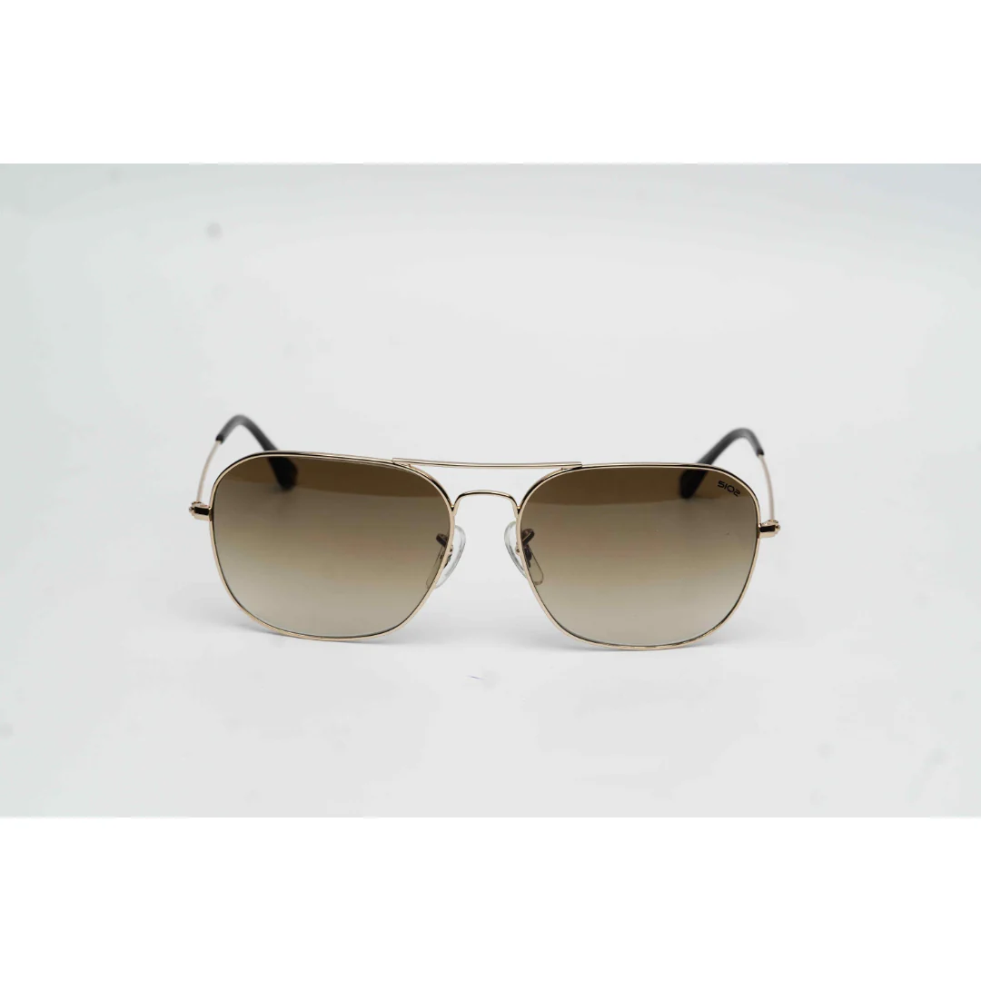 SIO2 - S3136 - Caravan - Metal - Square - Sunglasses - Eyewear - Image 2