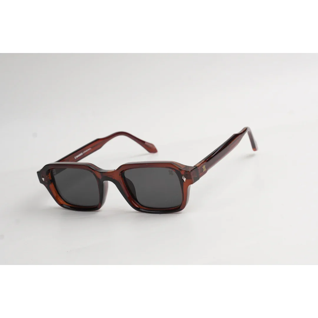SLICK - 8106 - Vintage - Acetate - Rectangle - Sunglasses - XSHADES Eyewear - Image 4