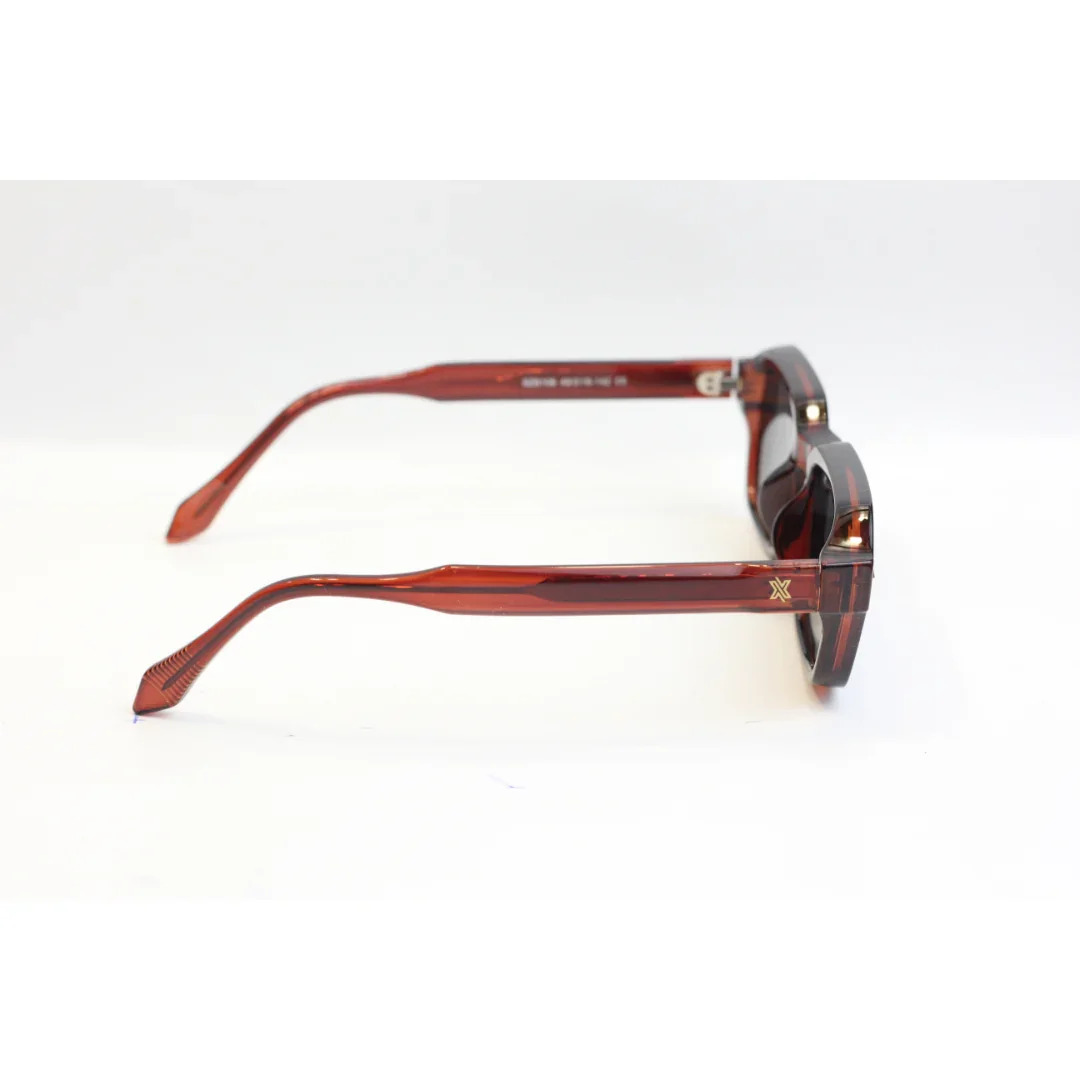 SLICK - 8106 - Vintage - Acetate - Rectangle - Sunglasses - XSHADES Eyewear - Image 6