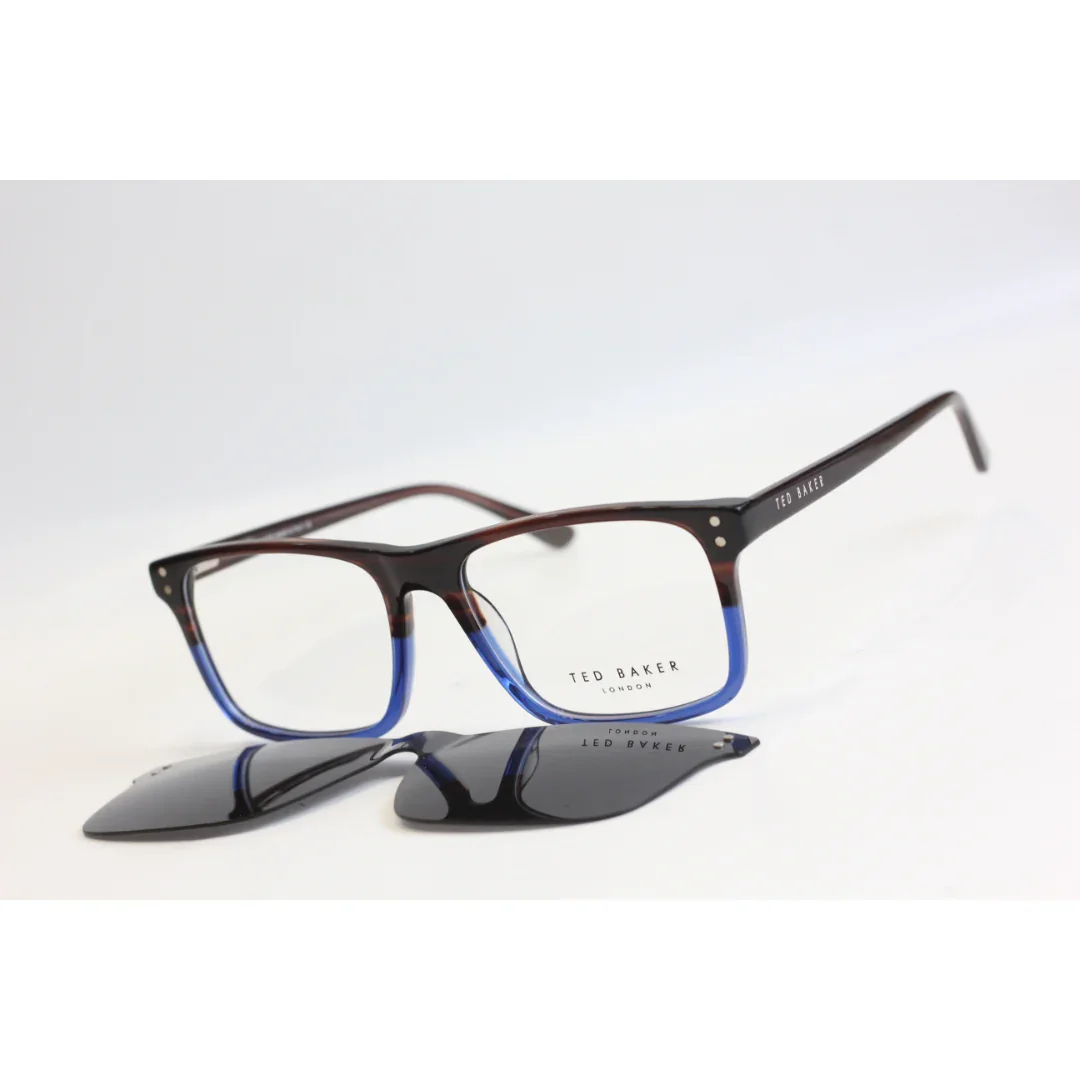 Ted Baker  - S1090 - Attachments - Polarized - Acetate - Rectangle - Premium Optics - Eyewear
