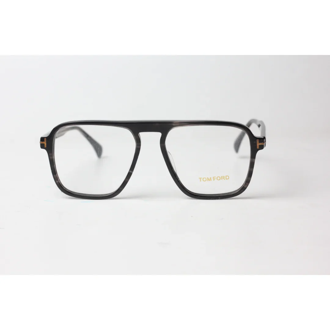 Tom Ford - 0756 - Granite Marble Gray - Acetate - Square - Premium Optics - Eyewear - Image 2
