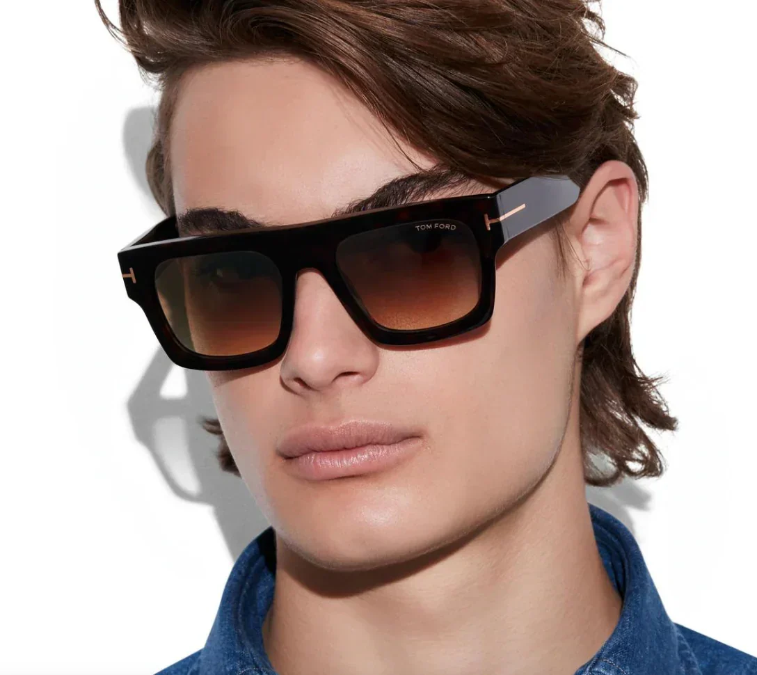 Tom Ford - FAUSTO - FT 0711 - Acetate - Square - Premium Sunglasses - Eyewear - Image 8