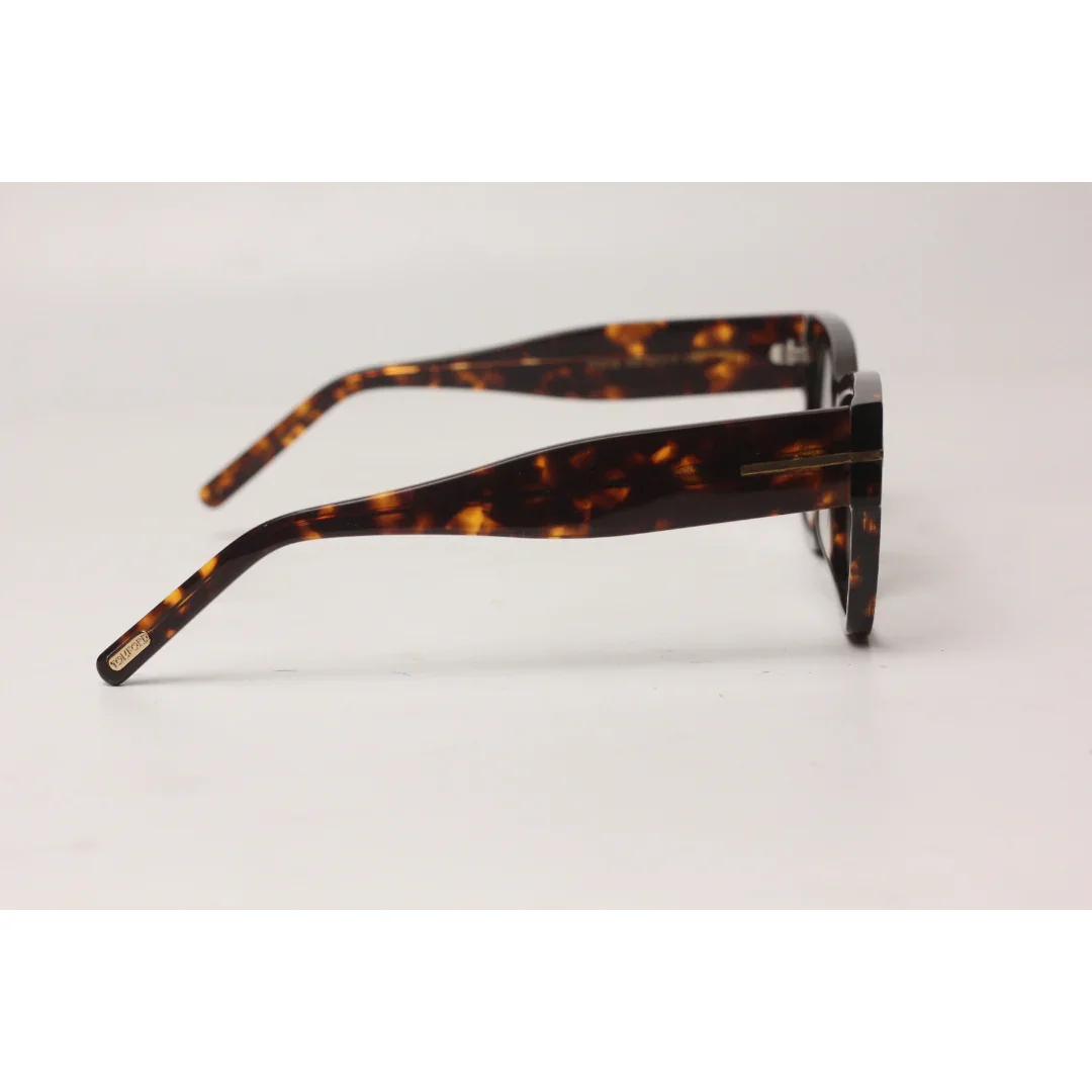 Tom Ford - FT5758 - Tortoise - Acetate - Square - Premium Optics - Eyewear - Image 3
