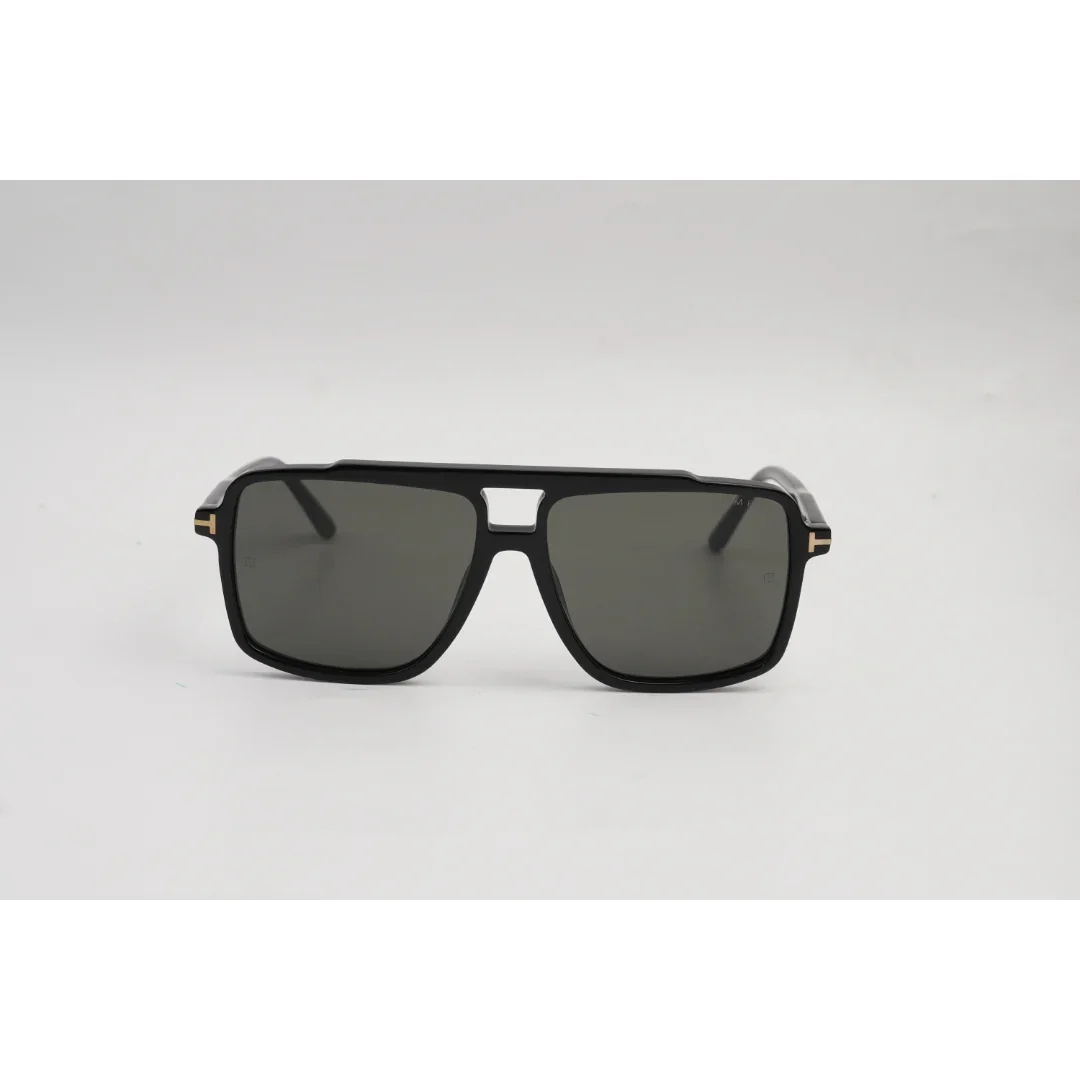 Tom Ford - KEMP - FT 1177 - Black - Acetate - Square - Premium Sunglasses - Eyewear - Image 2