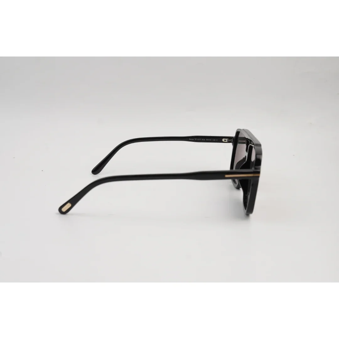 Tom Ford - KEMP - FT 1177 - Black - Acetate - Square - Premium Sunglasses - Eyewear - Image 3