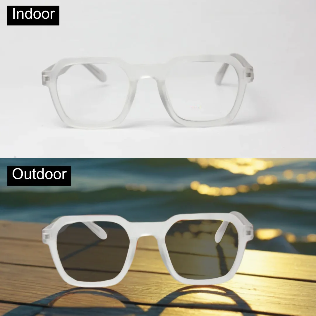 Tropix - 7403 - Transition - Matt Finish - Acetate - Round - Optics - Eyewear