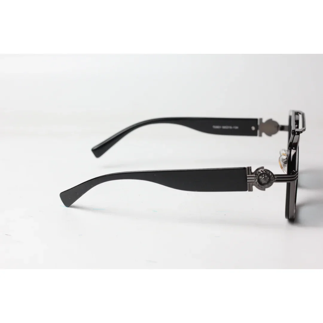 Versace - Oversize - 1304 - Acetate - Metal - Square - Sunglasses - Eyewear - Image 6