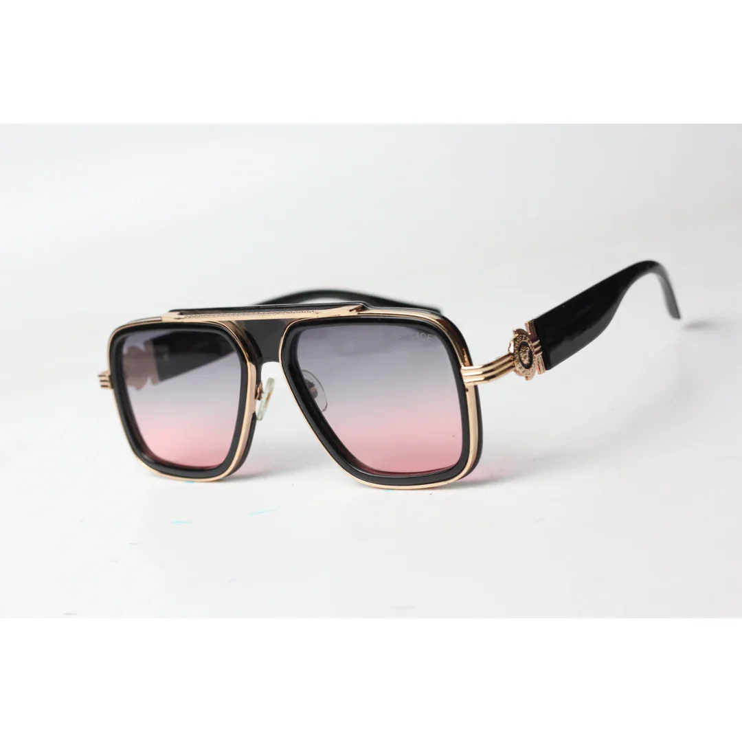Versace - Oversize - 1304 - Acetate - Metal - Square - Sunglasses - Eyewear - Image 7