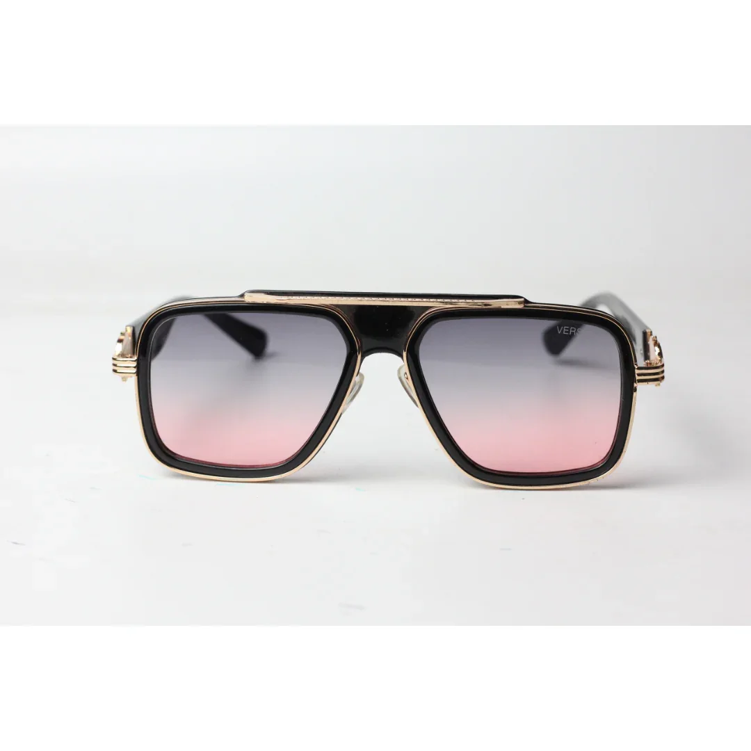 Versace - Oversize - 1304 - Acetate - Metal - Square - Sunglasses - Eyewear - Image 8