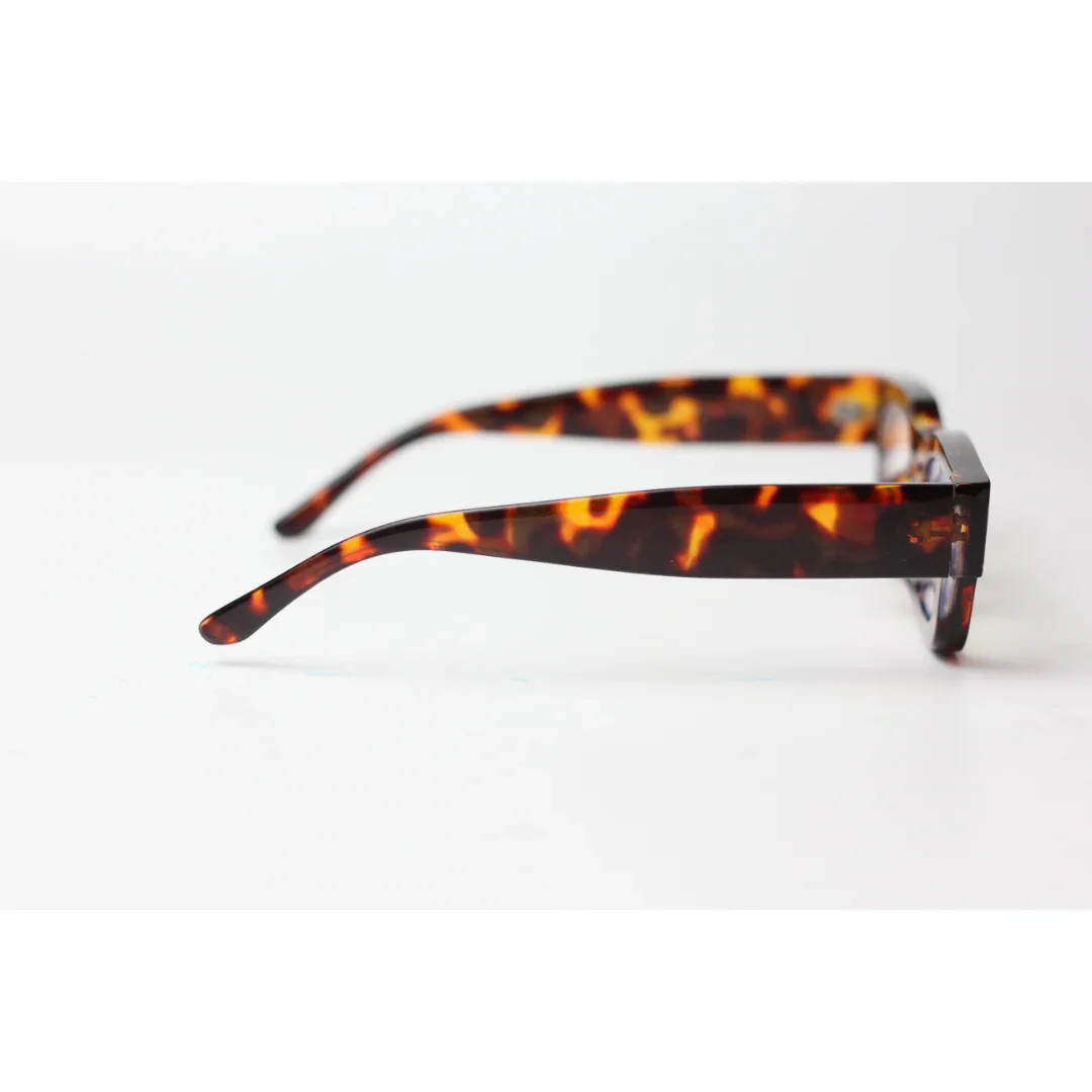 XSHADES - Rapperz - 7100 - Tortoise Cheetah - Blue Cut - Acetate - Square - Optics - Eyewear - Image 3