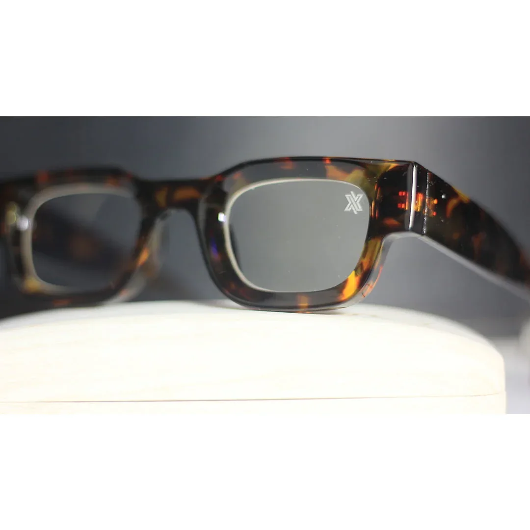 XSHADES - Rapperz - 7100 - Tortoise Cheetah - Blue Cut - Acetate - Square - Optics - Eyewear - Image 4