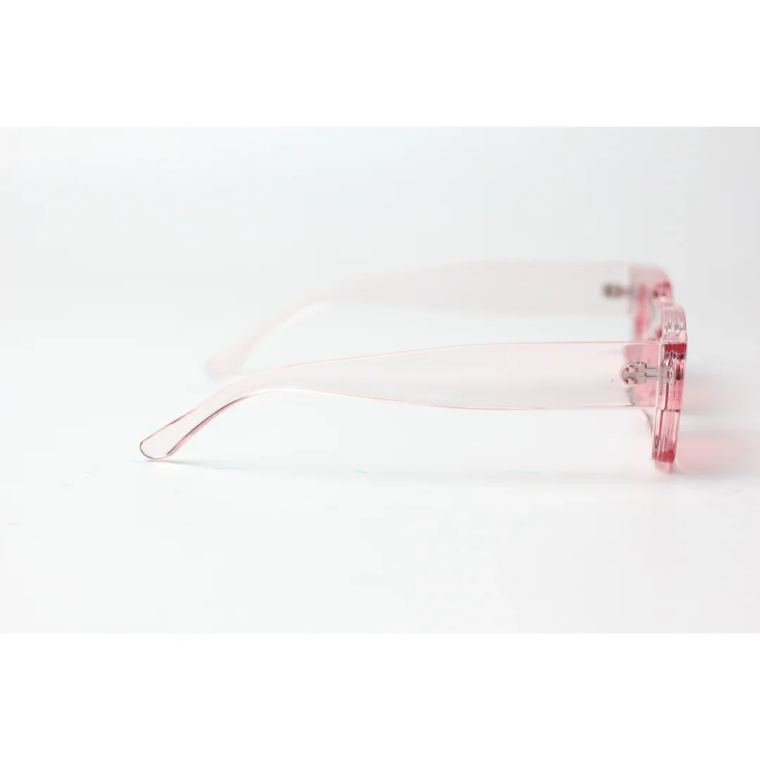 XSHADES - Rapperz - 7100 - Transparent - Pink - Polarized - Acetate - Square - Sunglasses - Eyewear - Image 3